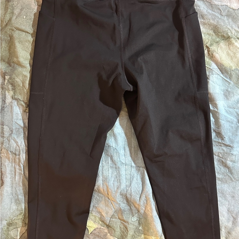 Girlfriend Collective Black Compressive Pocket Legging